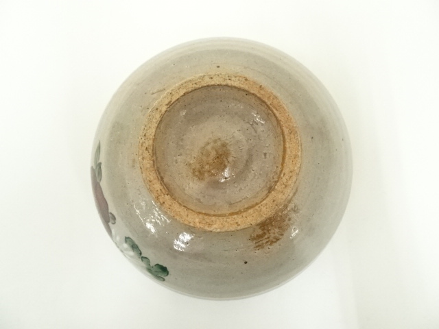 道具 ] - 道具 紀州焼 葵窯 寒川栖豊造 菊椿茶碗（共箱） | ネット